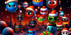 Christmas Rush : Red and Friend Balls