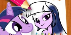 Equestria Girls Coloring Book