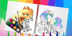 Sweet Pony Coloring Book